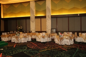 dekorasi area VIP dan keluarga